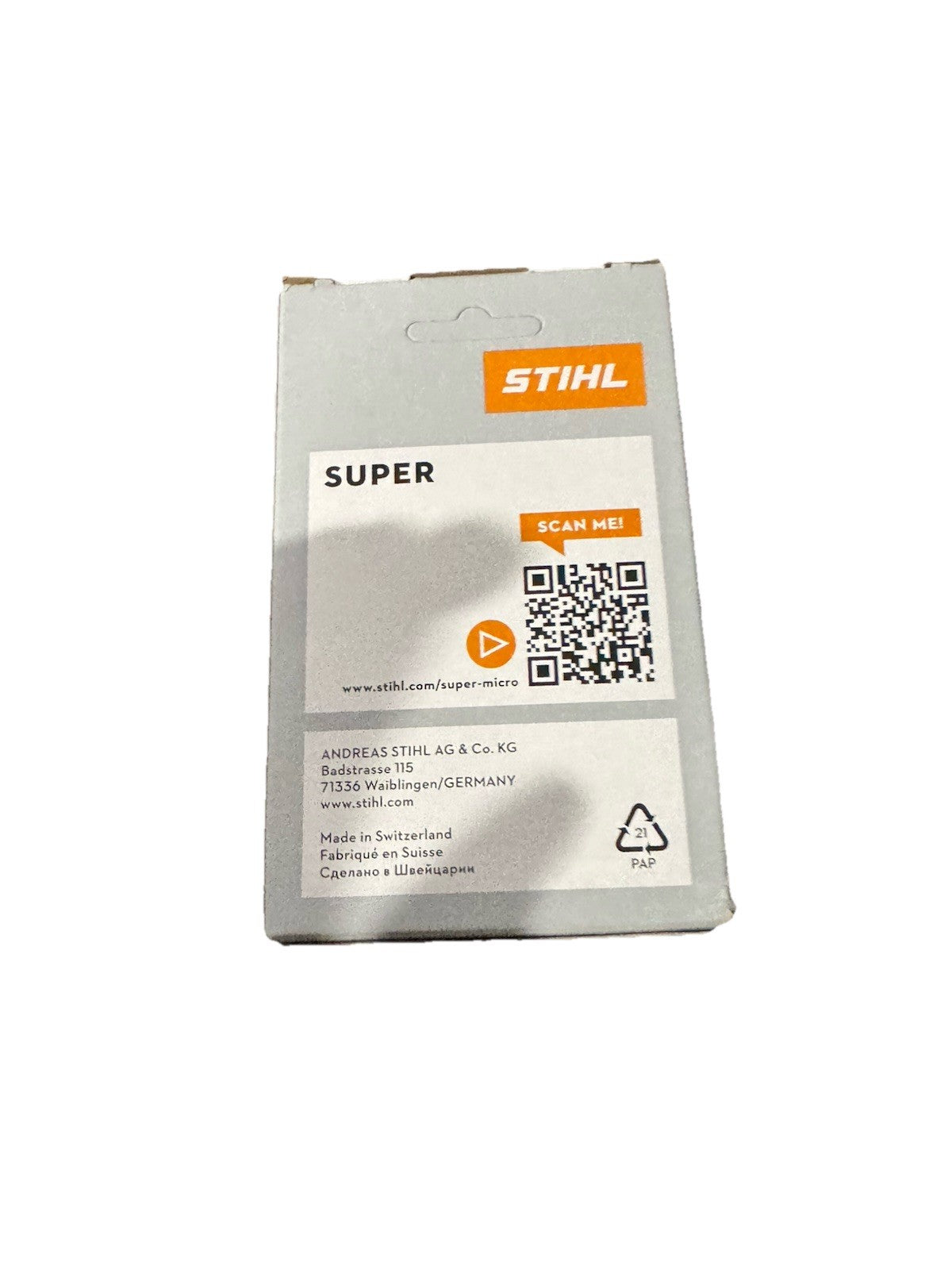Stihl Rapid Super Pro Chainsaw Chain 23RSP62E 16 Inch Bar 0.325 Inch Pitch 62 Dr