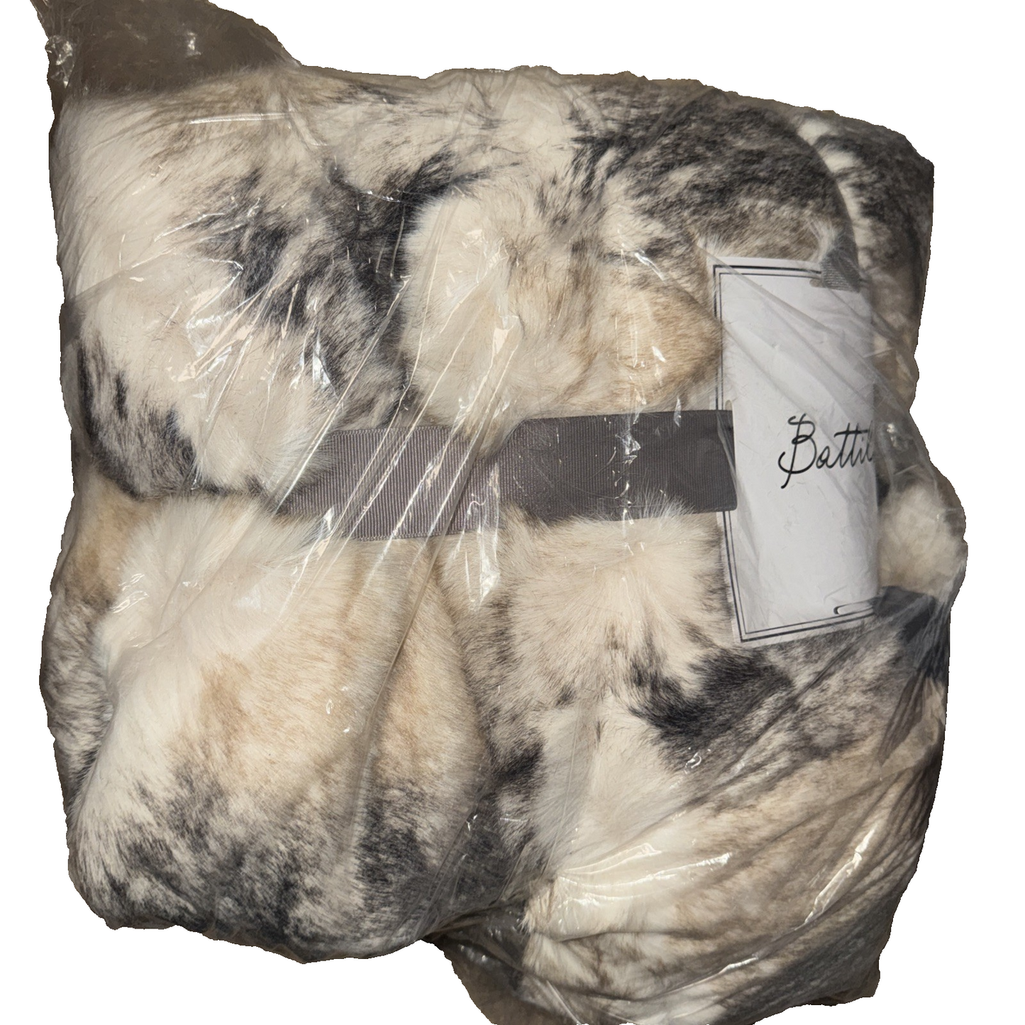 BATTILO HOME Fluffy Faux Fur Blanket