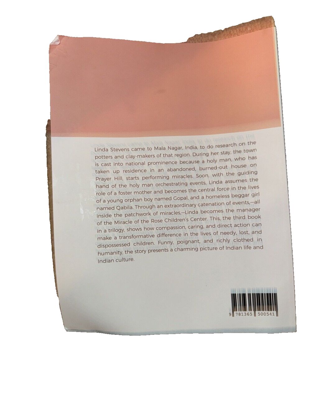 Qabila Finds A Home, DaveyDooDeals – the back of a pink and white book
