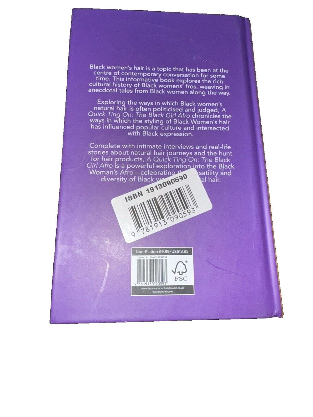 A Quick Ting On: The Black Girl Afro, DaveyDooDeals – the book of the bible