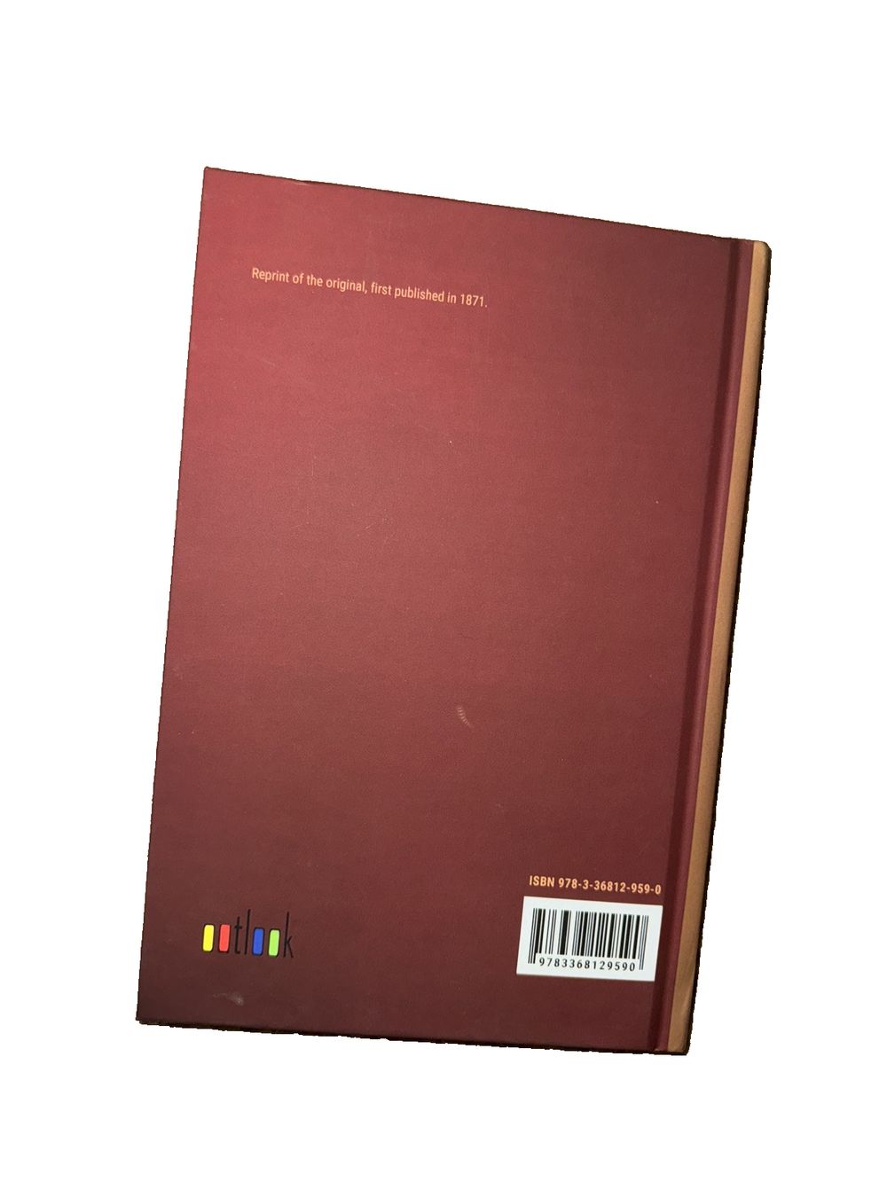 Apocalyptic History, DaveyDooDeals – a red hardcover book with a white background