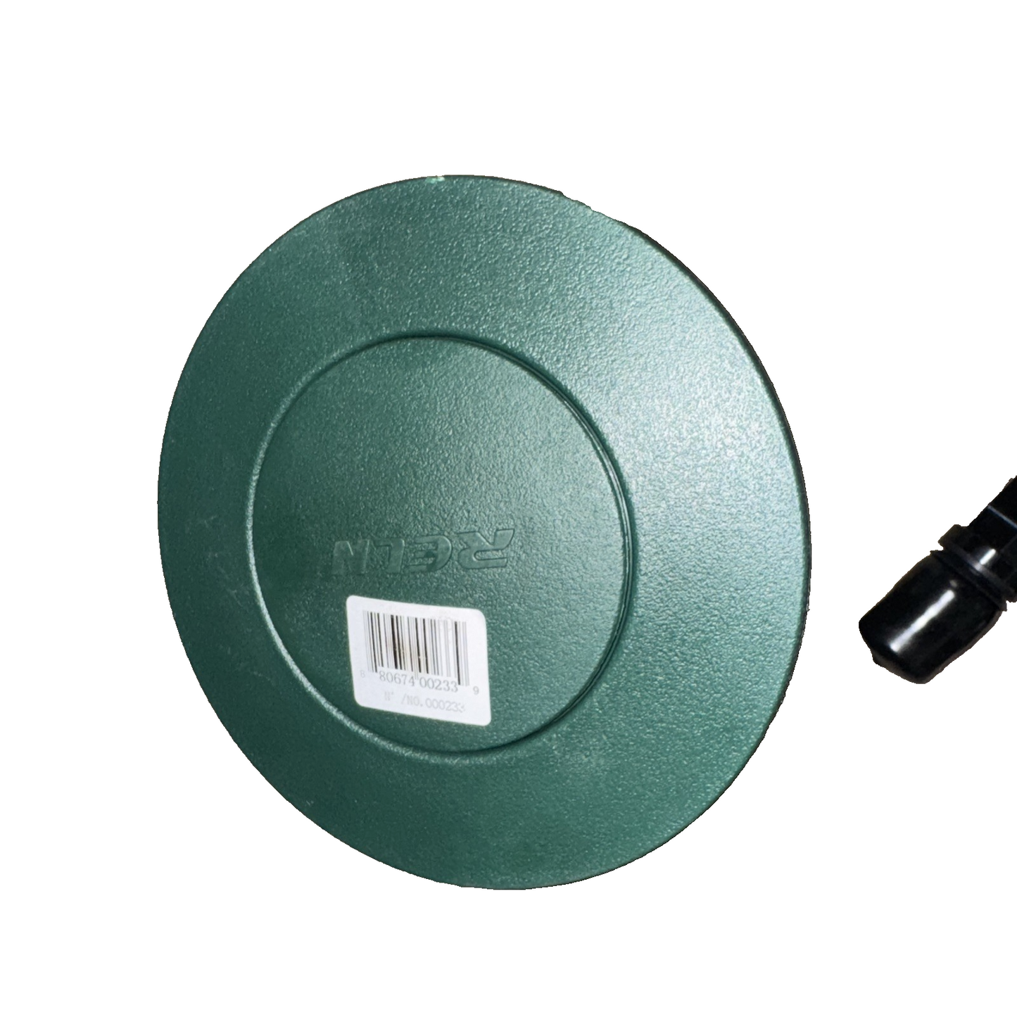 6" Black Plastic Pop-Up Emitter With Flexible Elbow