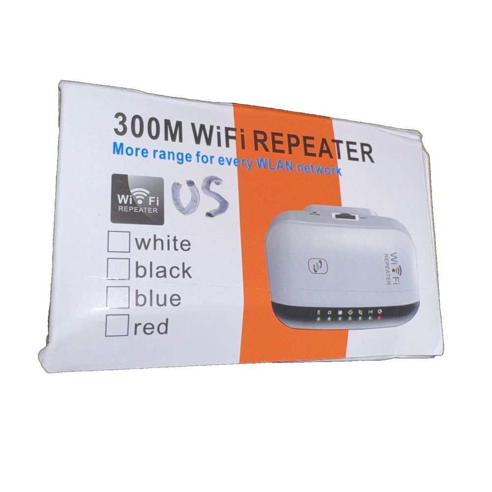 300m wifi repeater more range for every wlan network, Unbranded – the white box for the white box is open