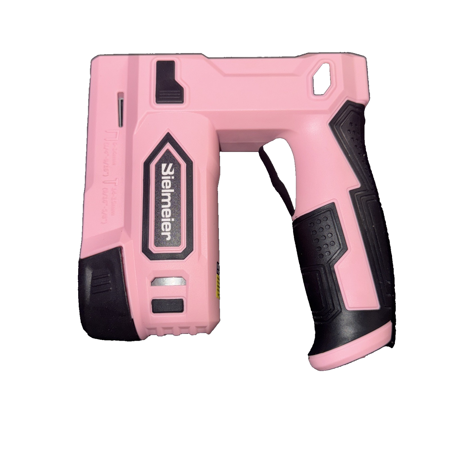 BCSK-4P Bielmeier Pink Cordless Staple Gun, 2-in-1 Nail Gun Battery Powered