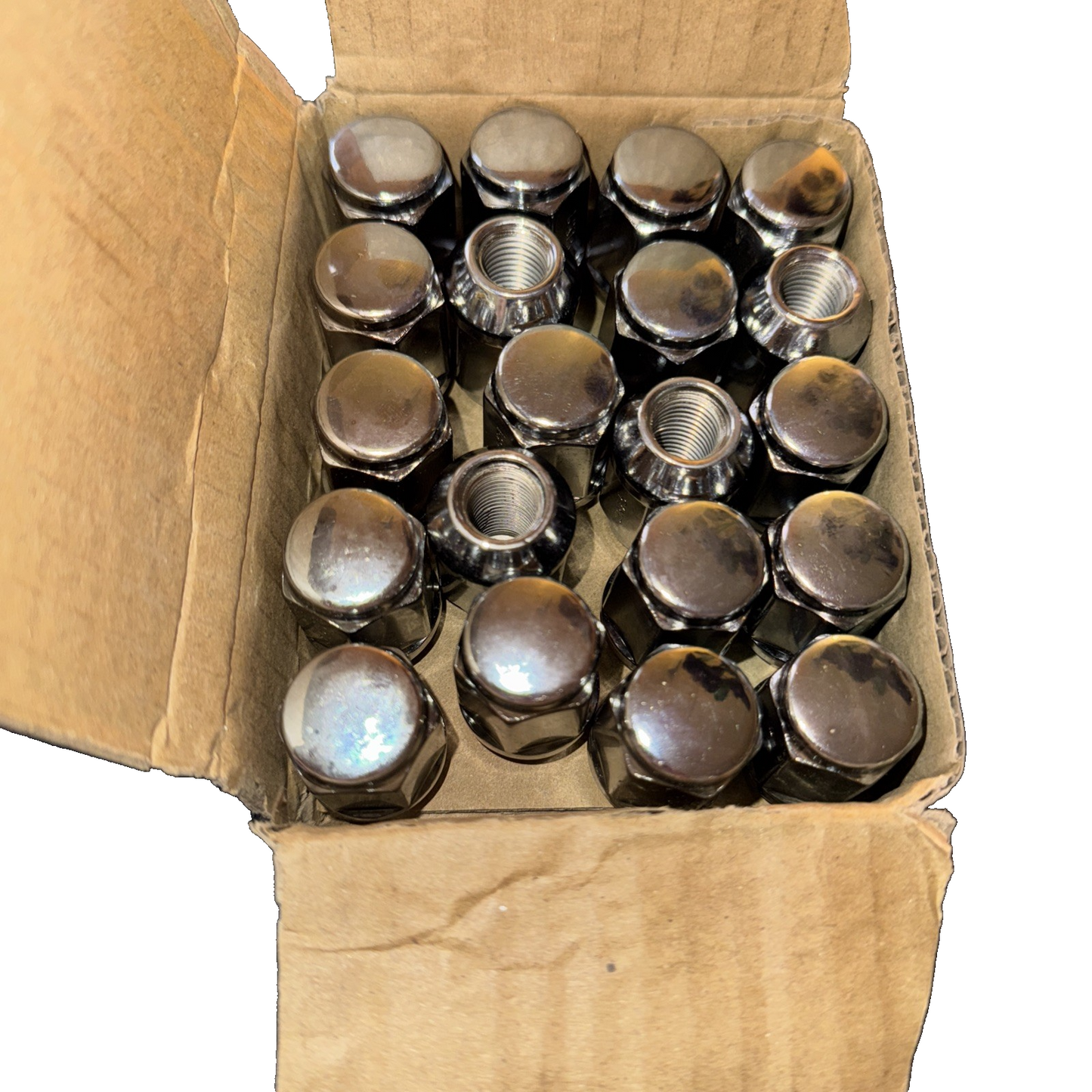 DA1223CH 12x150 ACorn Nut Bulge 21mm Chrome 20 Pack