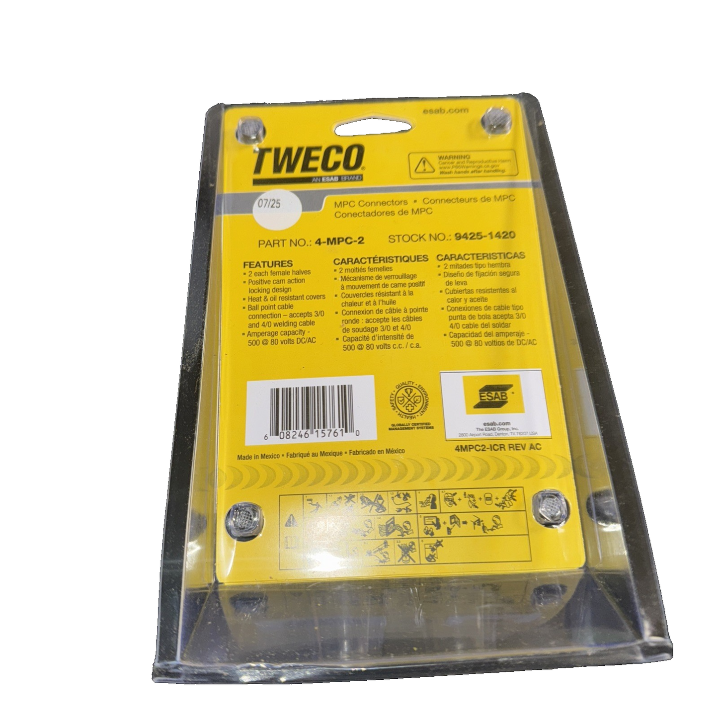 Tweco Single Ball-Point Cable Connector 9425-1420