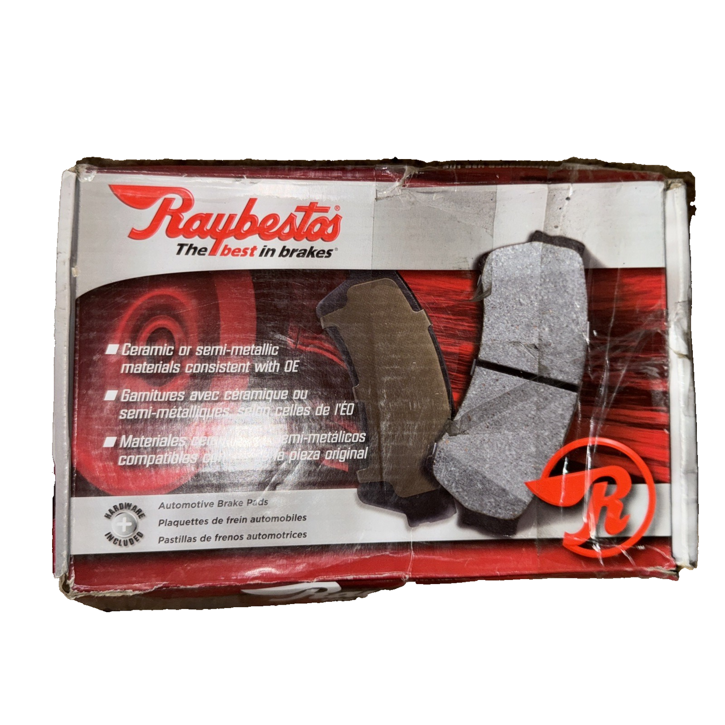 Disc Brake Pad Set-R-Line Ceramic Raybestos MGD1119CH