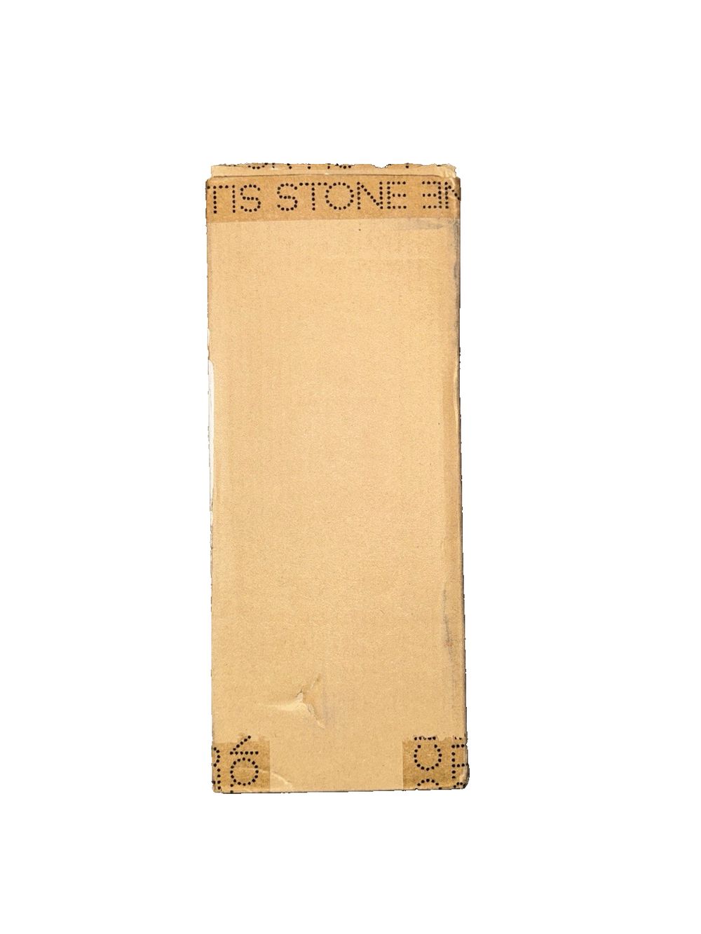 Curtis Stone Rechargeable Oil Mister Red – a brown cardboard box with a black and white logo