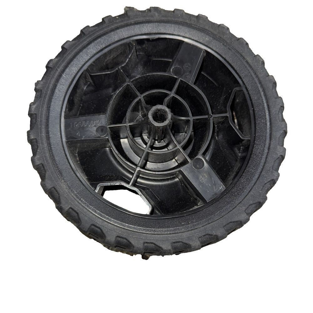 H2000012 Tool Storage Wheel For Dewalt Dewalt, Unbranded – a black plastic wheel with a white background