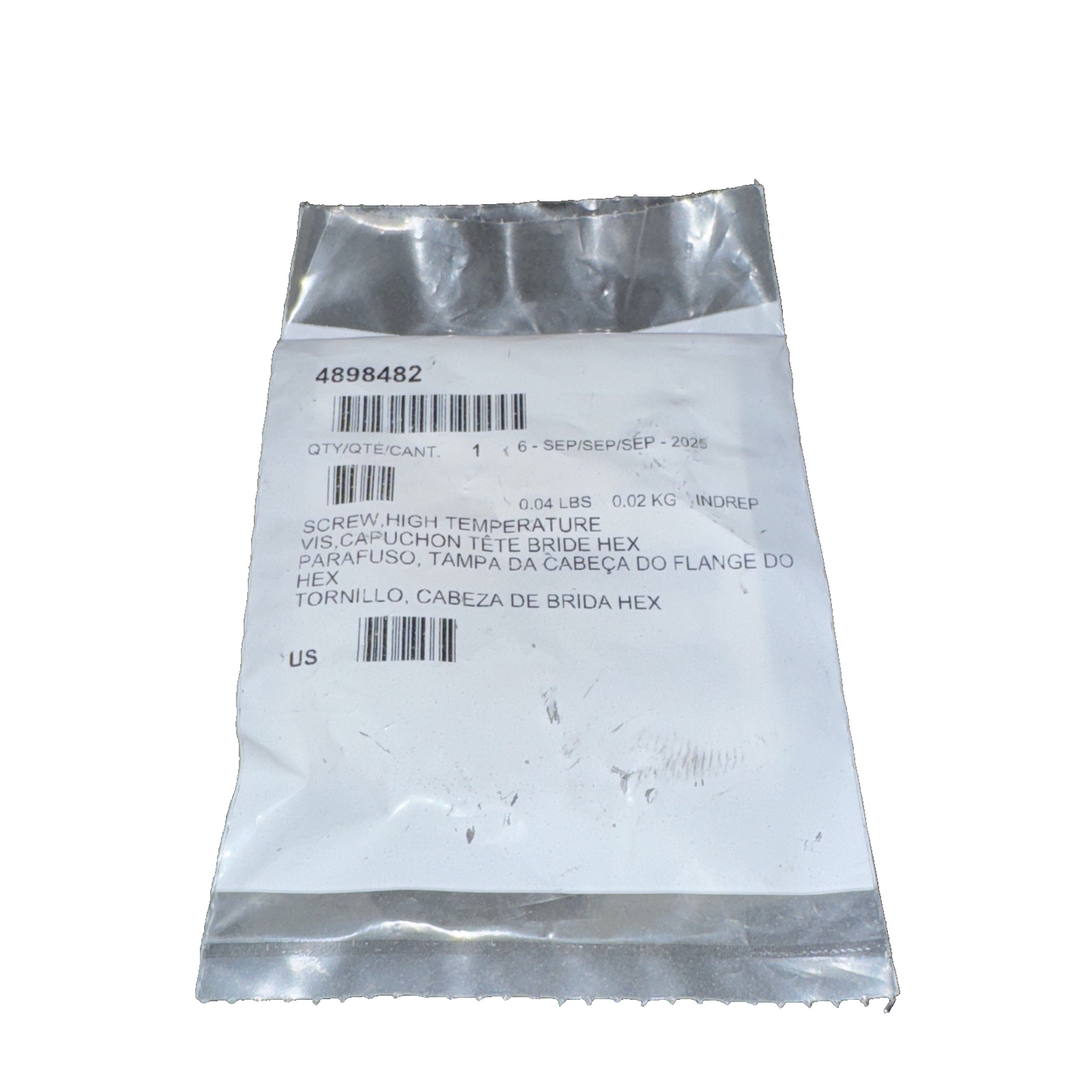 Cummins Hexagon Flange Head Cap Screw 4898482