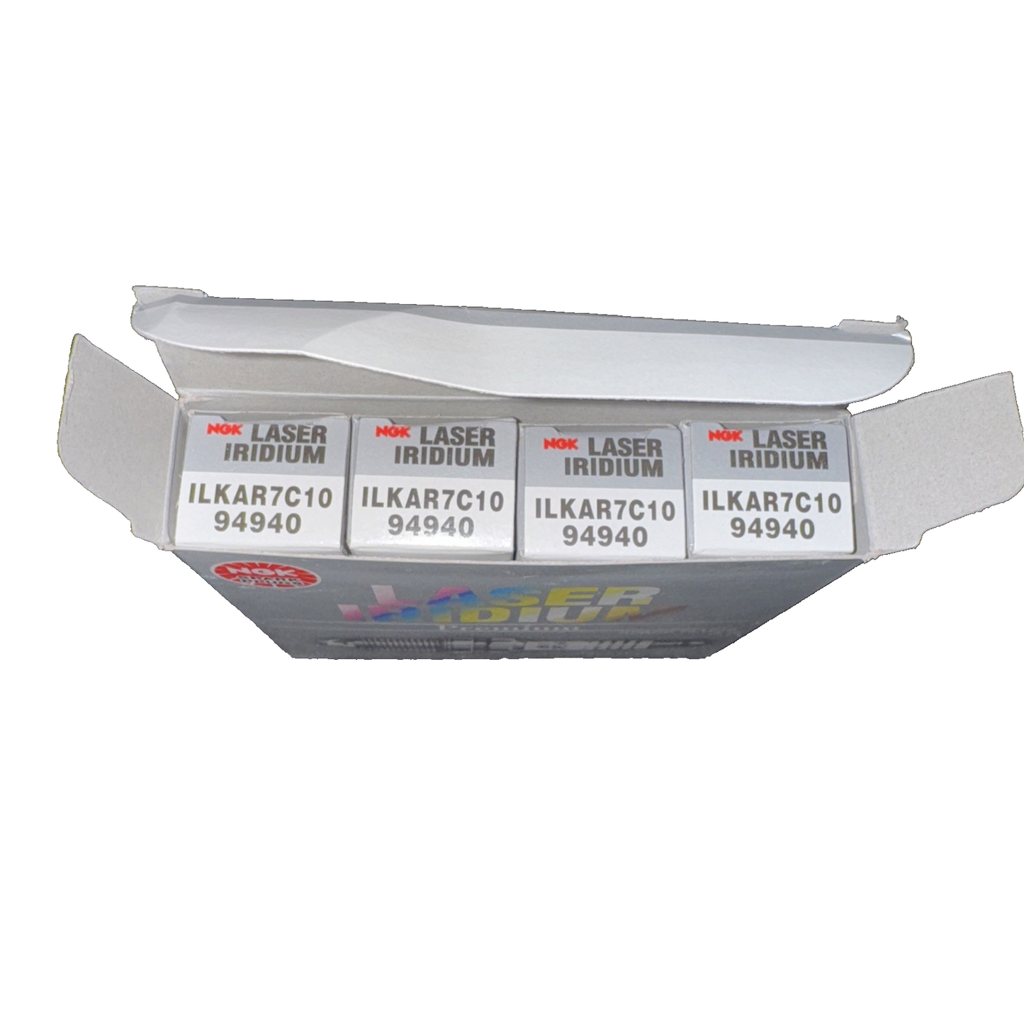 NGK Laser Iridium ILKAR7C10 (94940) 4 Pack