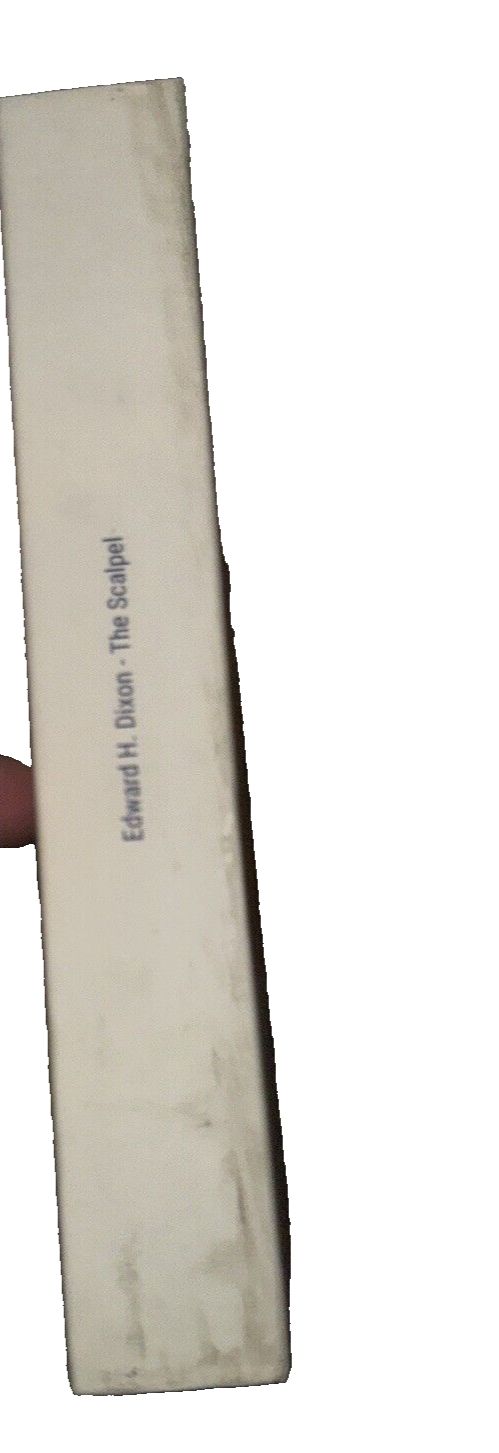 The Scalpel By Edward H. Dixon, DaveyDooDeals – a hand holding a piece of paper with the word ' i '