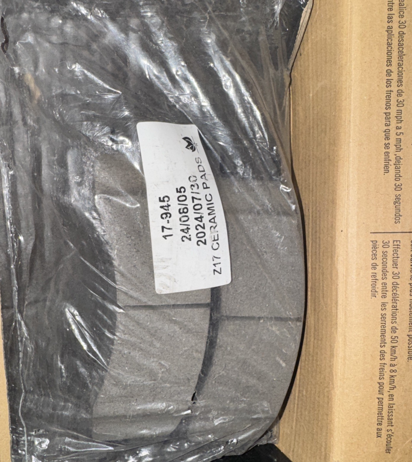 Power Stop 17-945 Z17 Evolution Plus Brake Pad