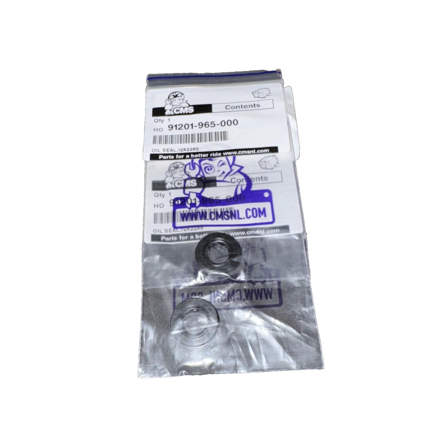 Oil Seal 12X22X5 91201-965-000 2 Pack
