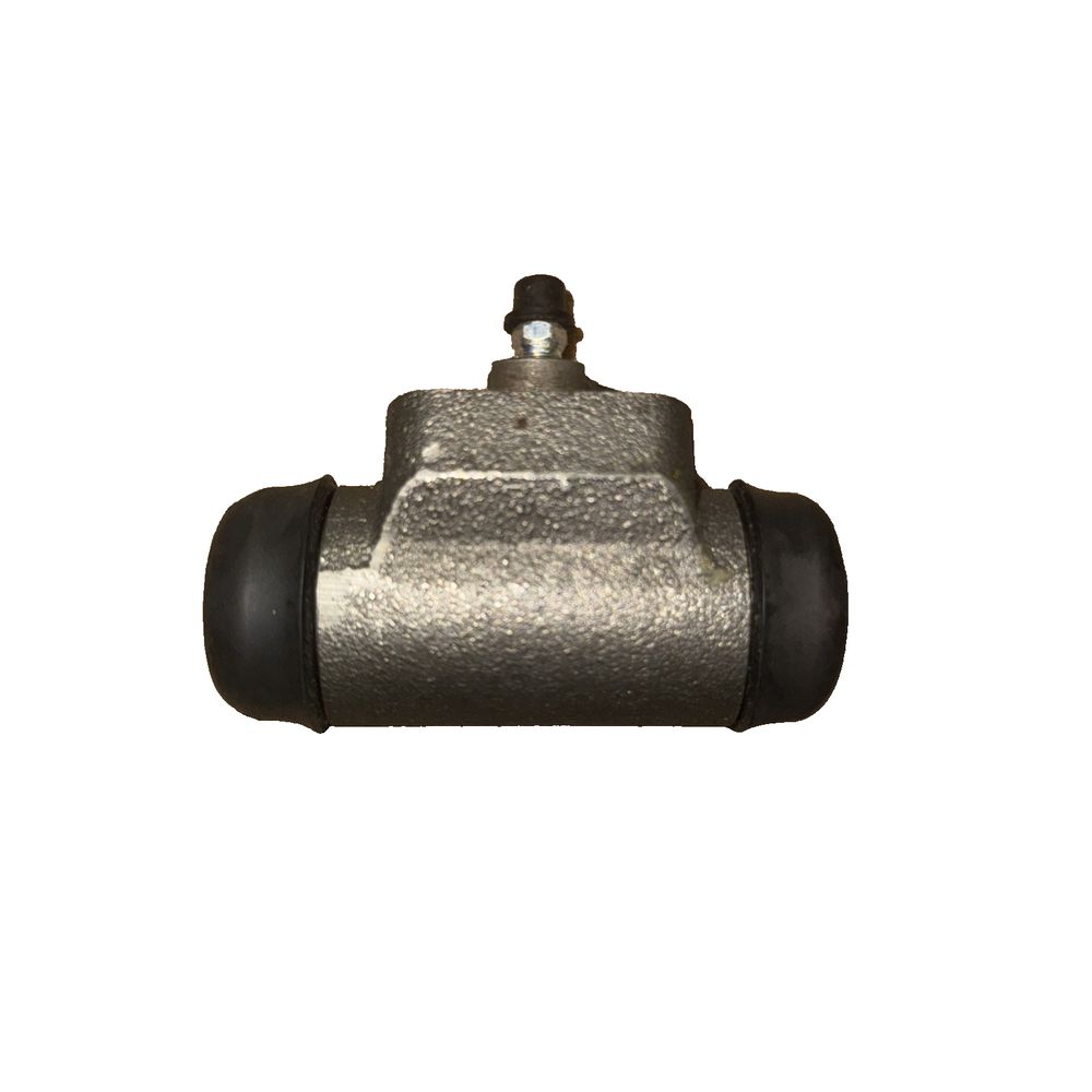 Brake Wheel Cylinder 27526E, Unknown – a metal ball valve with a black rubber stop