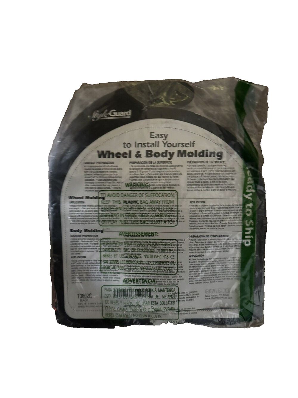 Cowles T3605C Chrome Half Round Wheel Well – a bag of wet wets