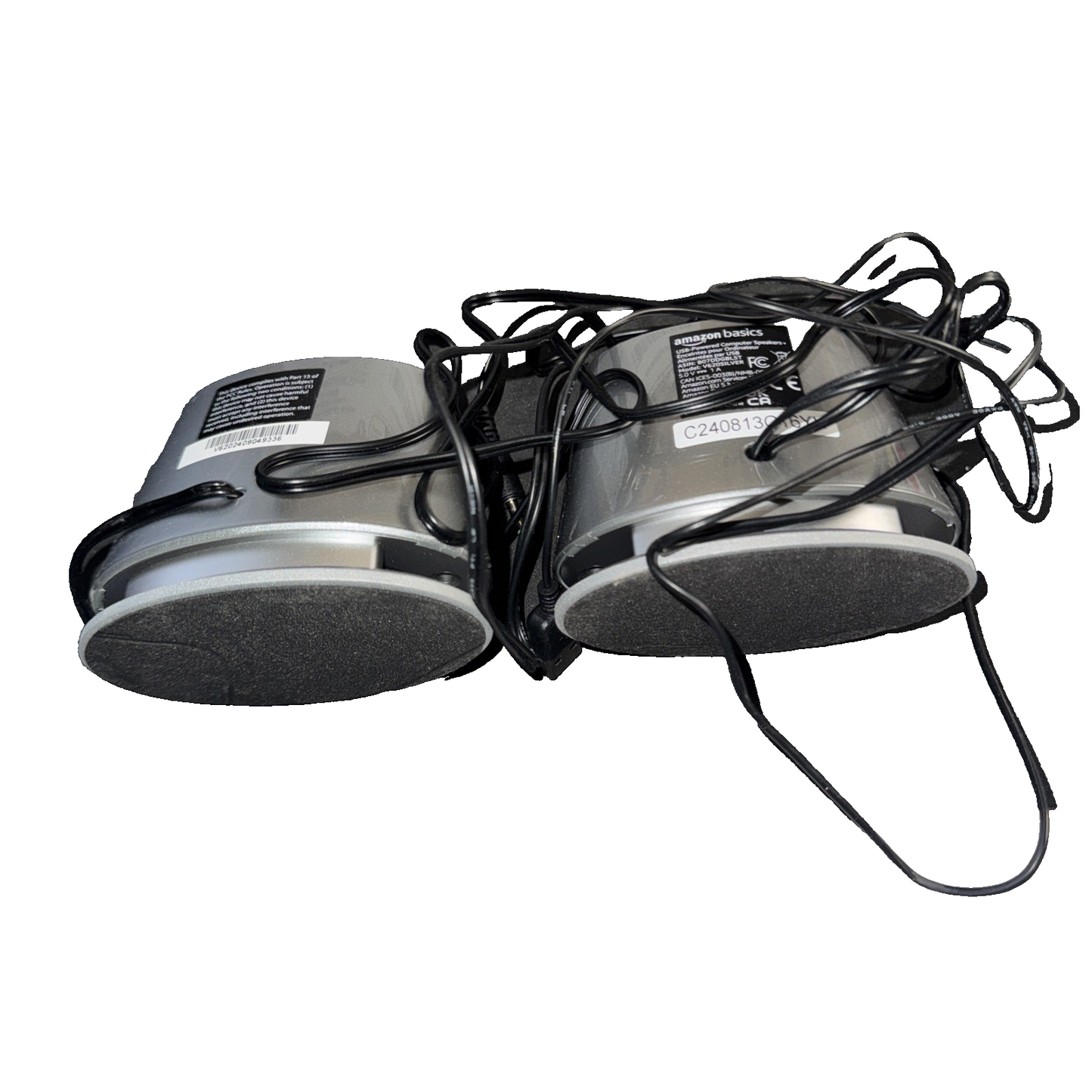 Amazon Basics USB Powered Computer Speakers With Dynamic Sound