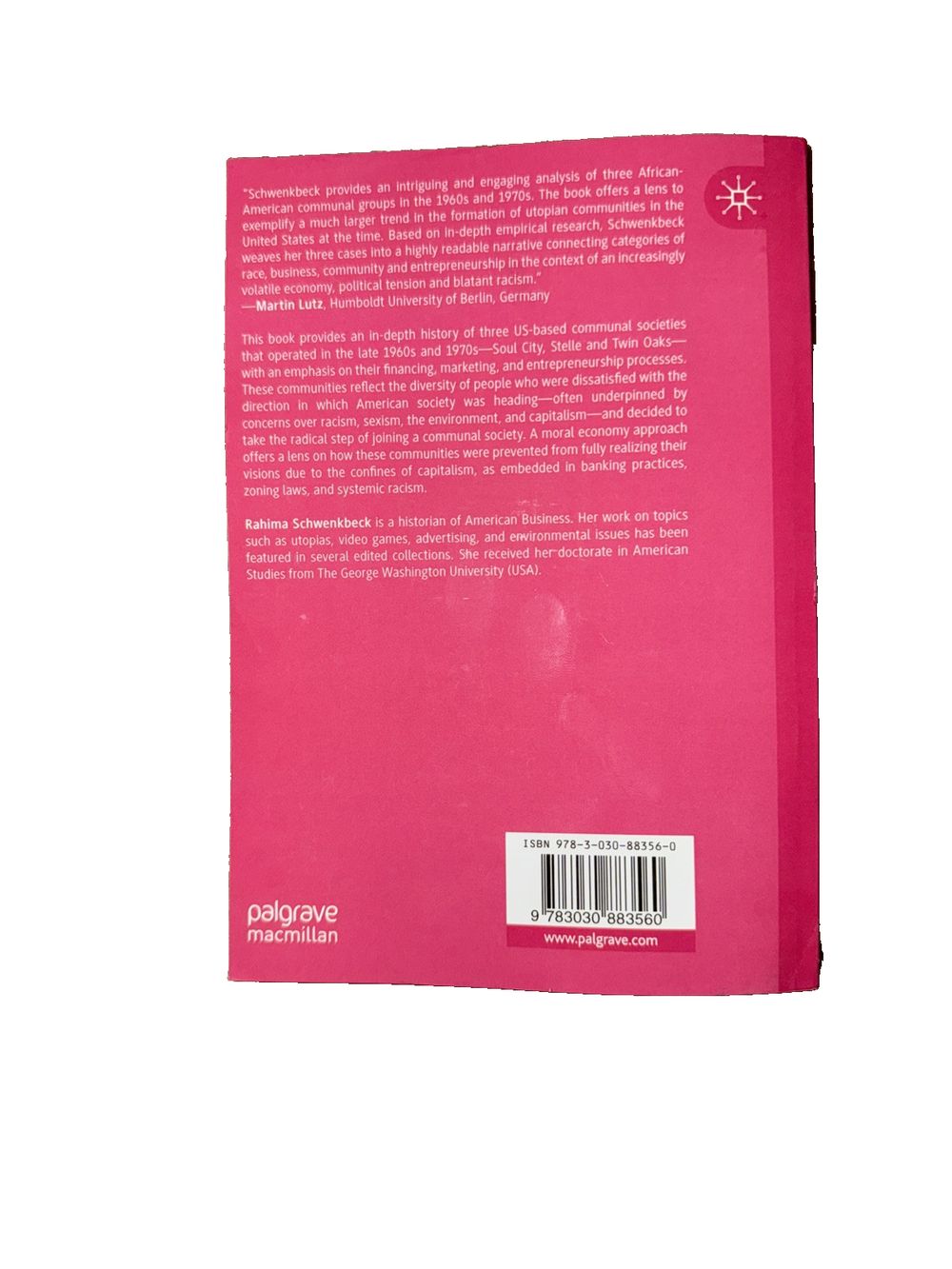 The Business of Marketing, Entrepreneurship, and Architecture of Communal Societ, DaveyDooDeals – the book cover for the book, with a pink…