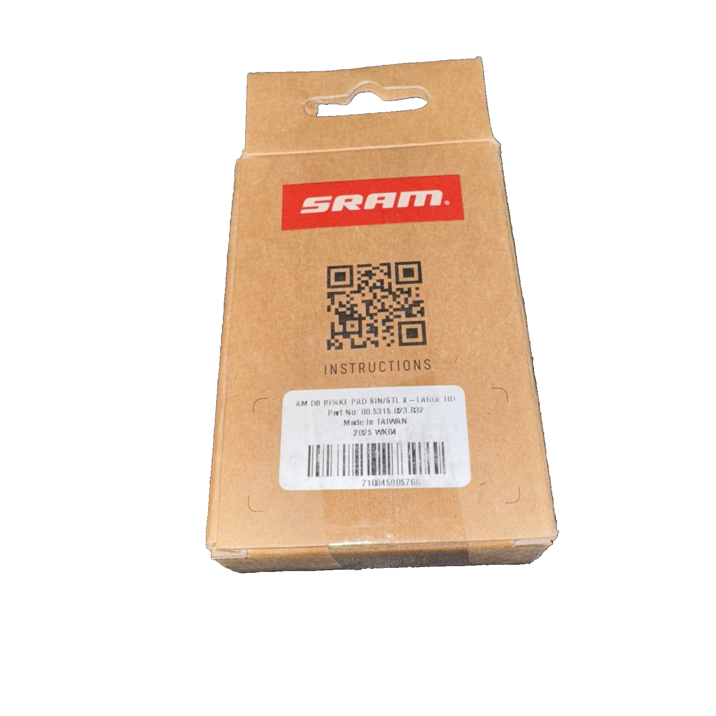 SRAM Disc Brake Pad - Sintered/Steel (Heavy Duty) 00.5315.023.032
