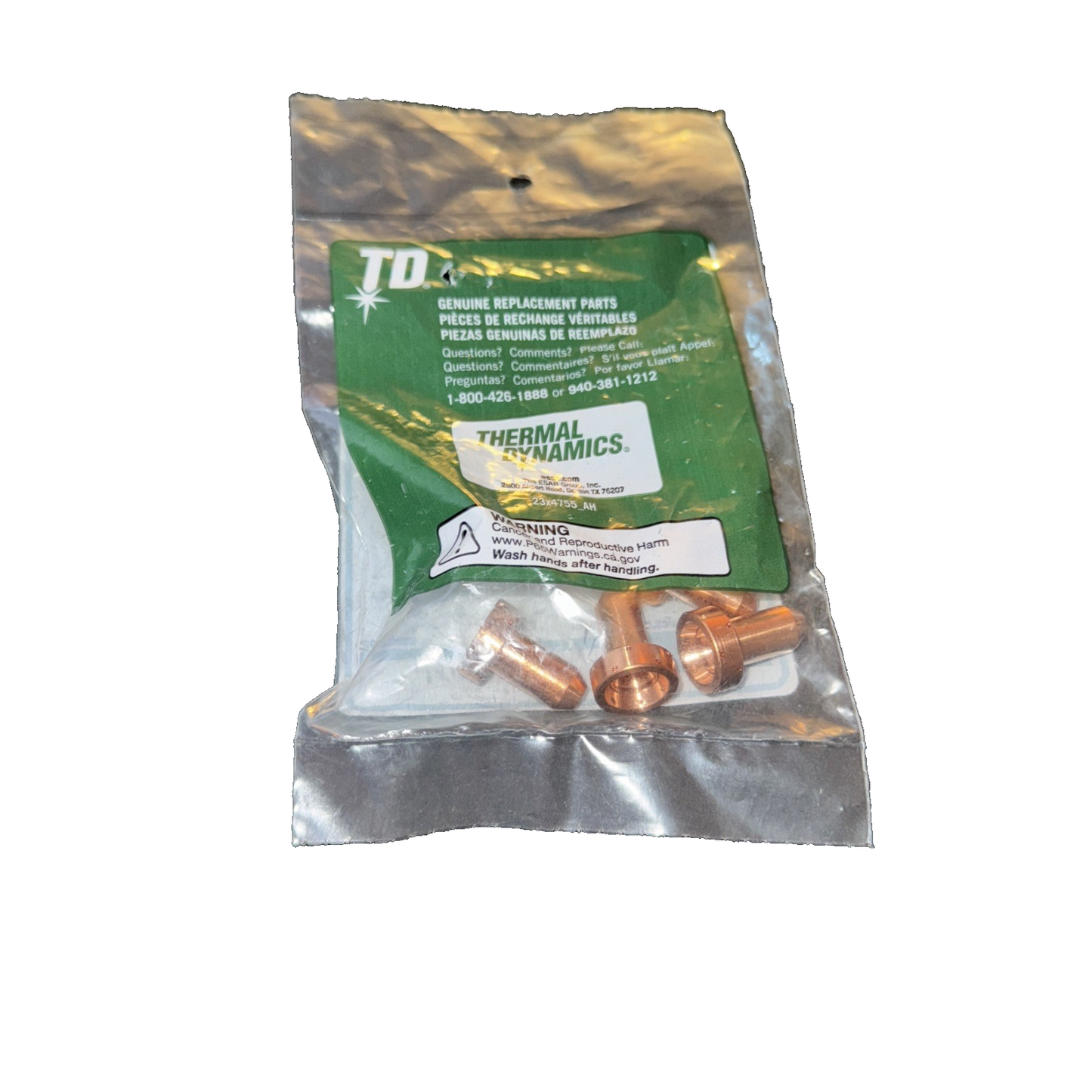 Thermal Dynamics 9-8227 Gouging Tip "C" 5 pack