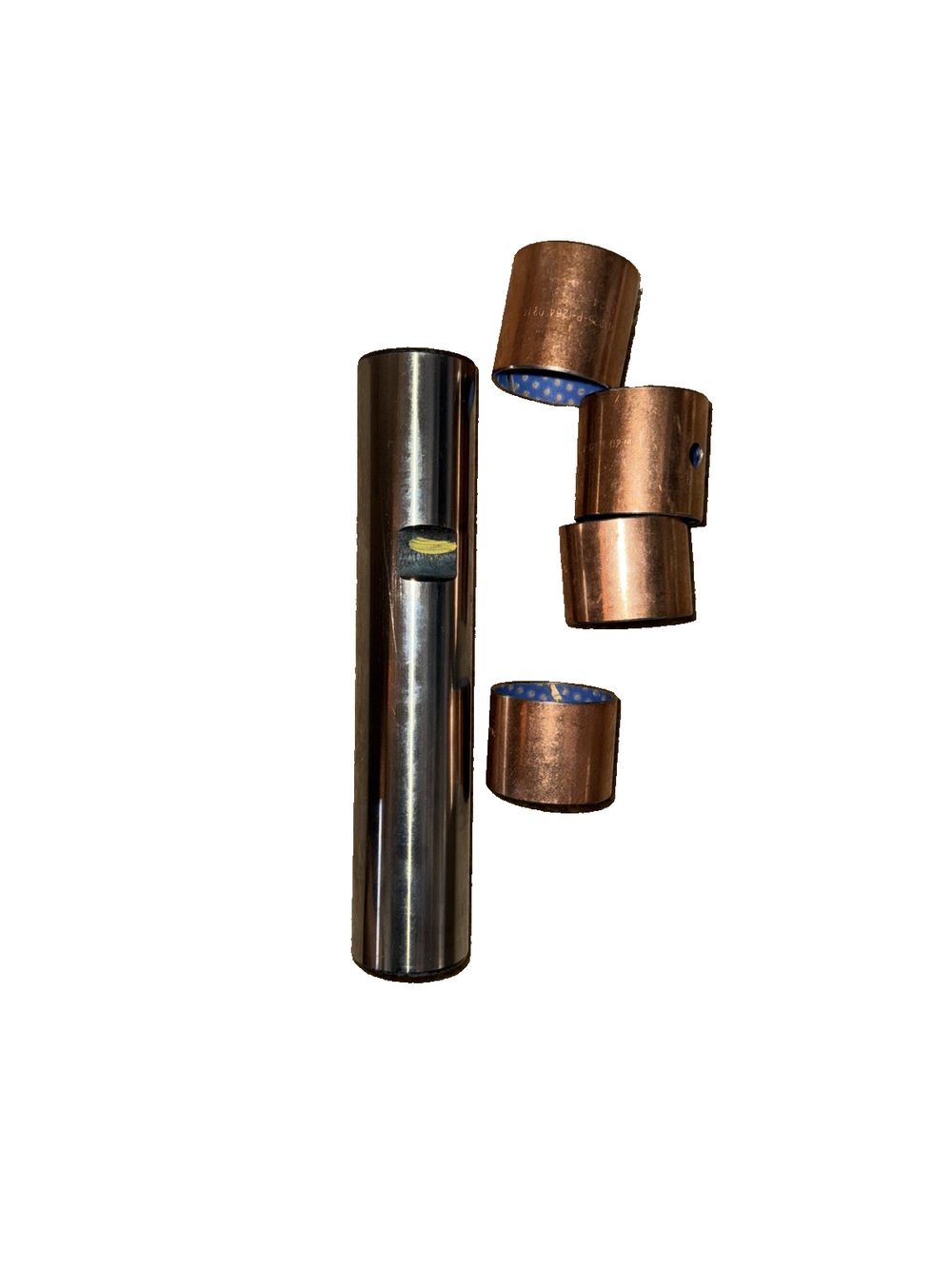 Merritor King Pin + 4 Piece Bushing Set – a pair of copper foils