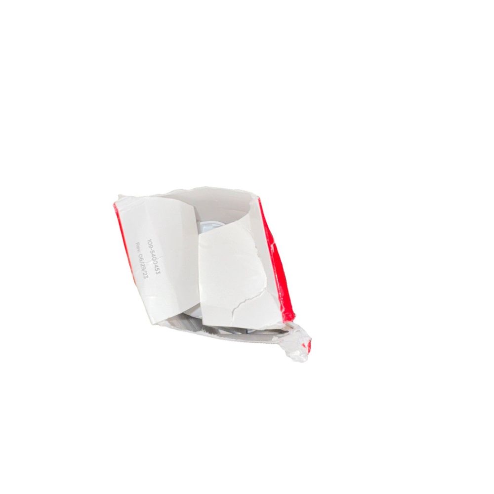 Frigidaire FPPWFU01 PurePour PWF-1 Water Damaged Packaging – a white and red object on a white background