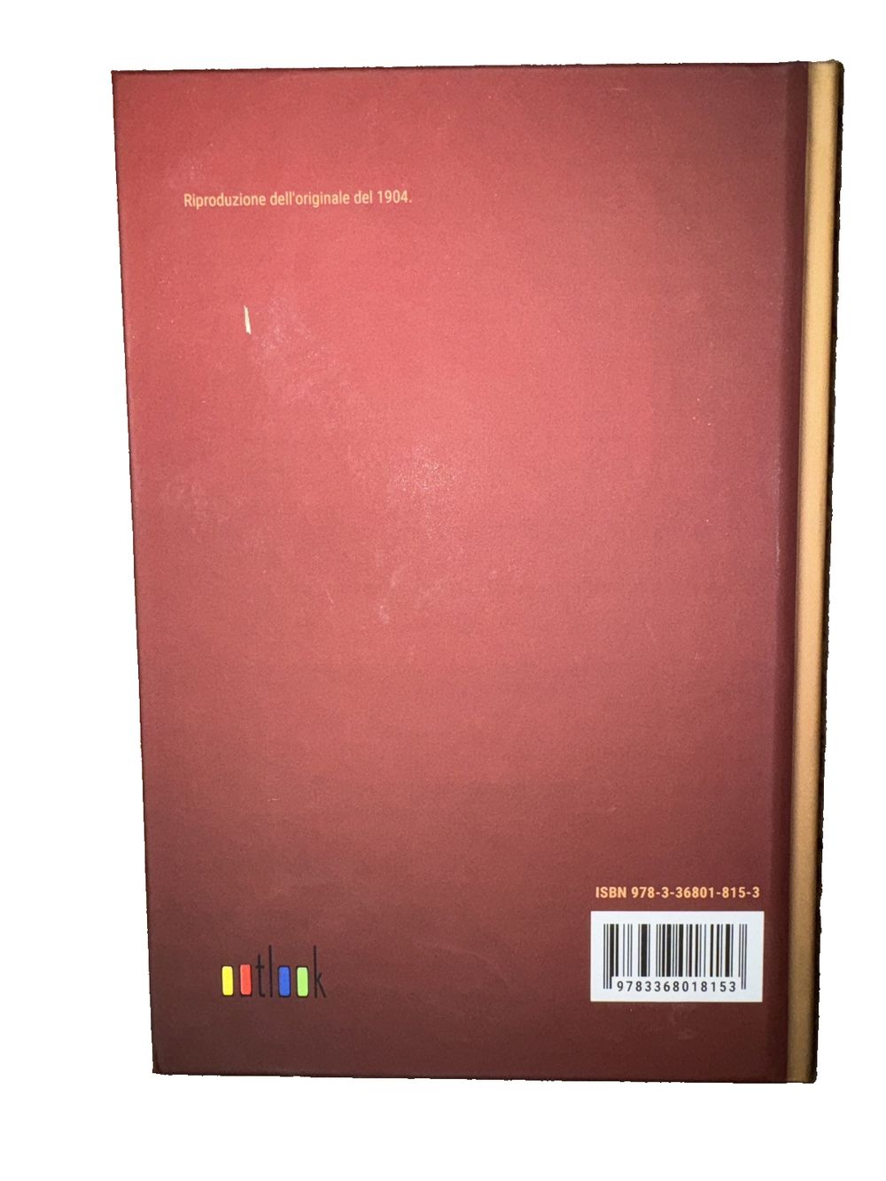 Nozze d'Oro, DaveyDooDeals – a red hardcover book with a white background