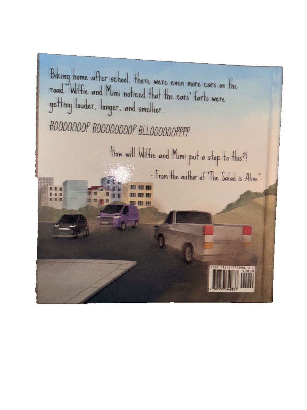 Mimi & Wilfie - Farting Cars, DaveyDooDeals – a book with a picture of a truck and a car