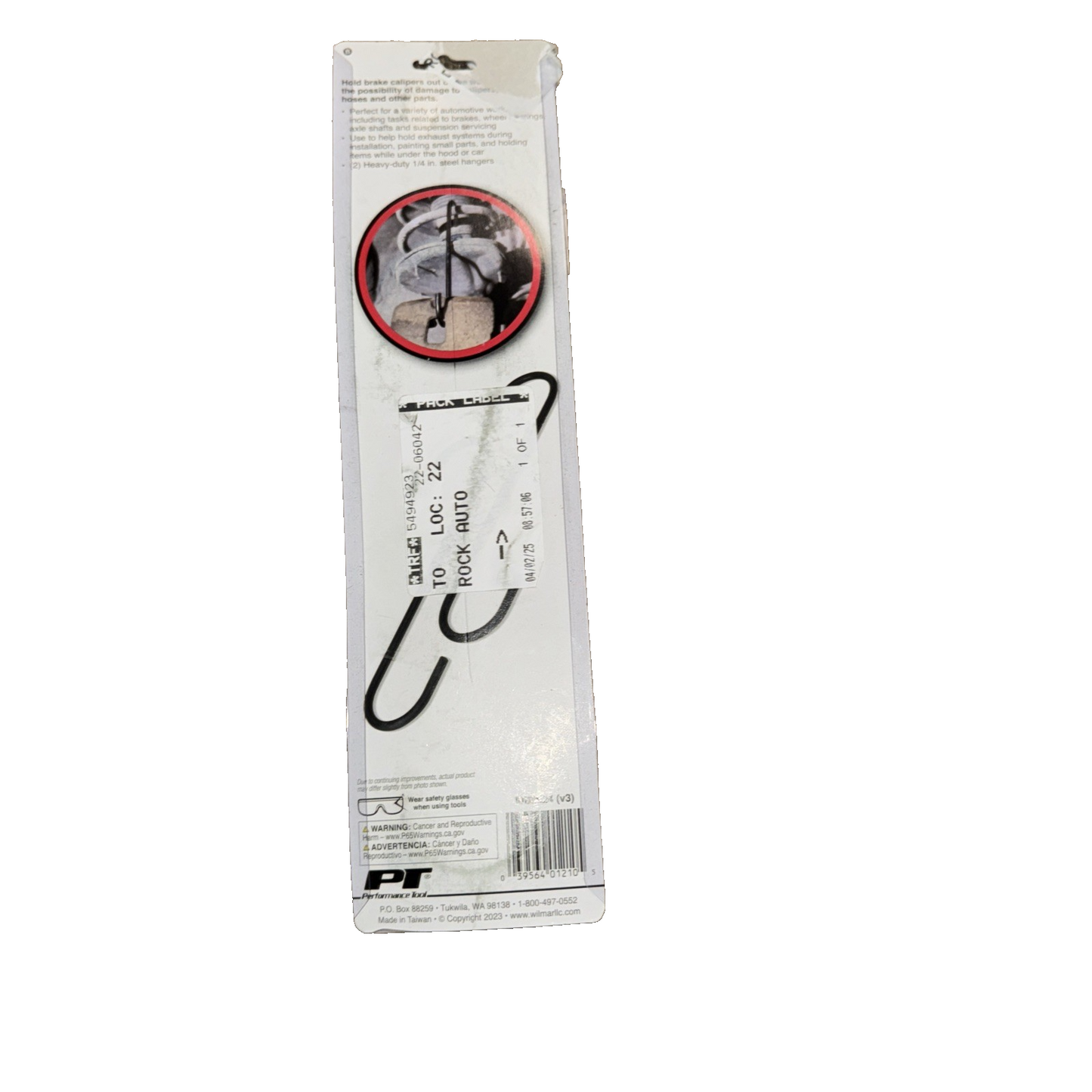 Performance Tool Brake Caliper Hanger Sets W80624