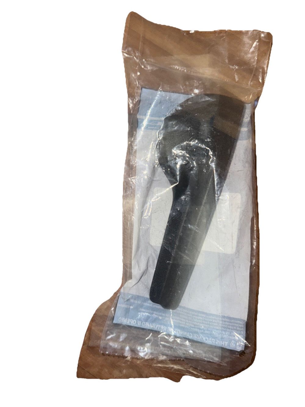 Adjust Handle - Ford (CJ5Z-7862418-AB) – a black knife in a plastic bag
