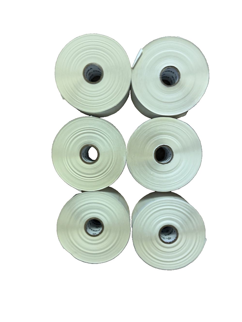 10010051 - Zebra 2.25" x 1.25" Z-Select 4000D Label (Case), DaveyDooDeals – a set of four rolls of white plastic