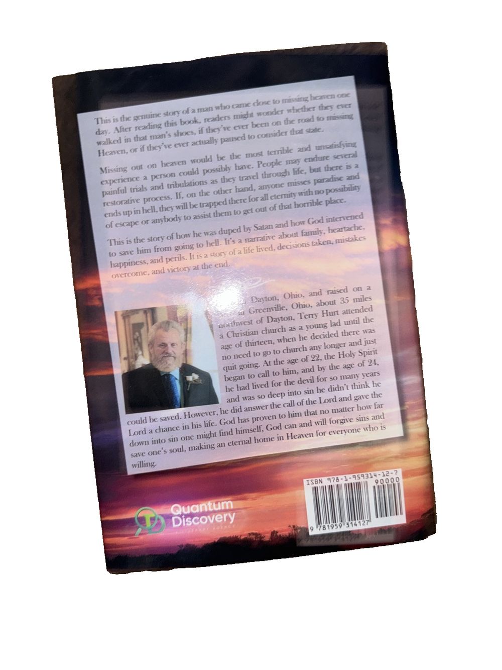 Almost Missing Heaven, DaveyDooDeals – the book cover for the book, the book of the day