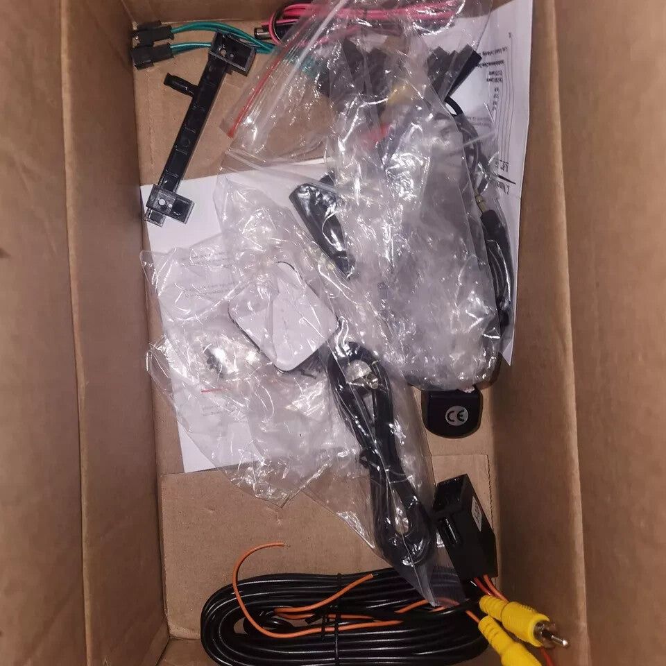 SIXTOP 8-Core Android Car Stereo, Touchscreen, GPS, Bluetooth, & More, Six top – a box with wires and wires inside