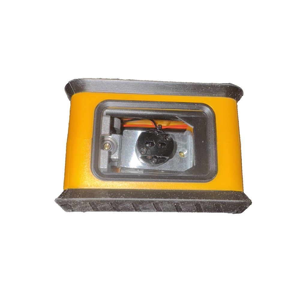 Mcro XRX010-L Self Leveling laser – a yellow light with a white background
