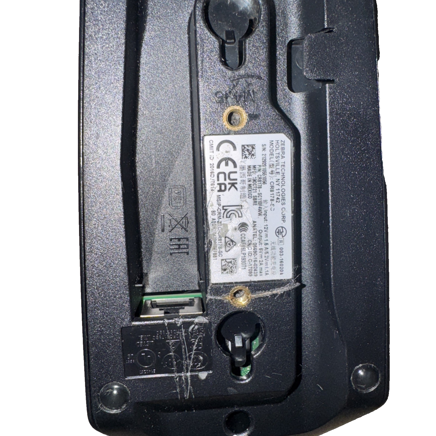 Zebra CR8178-SC Standard Cradle - barcode scanner docking cradle (No Power Cord)