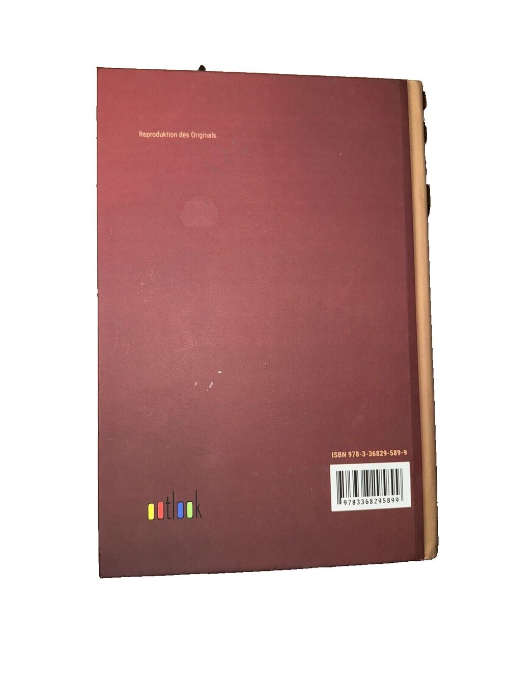 Das Kind der Shne: in Grodruckschrift, DaveyDooDeals – a red hardcover book with a white background