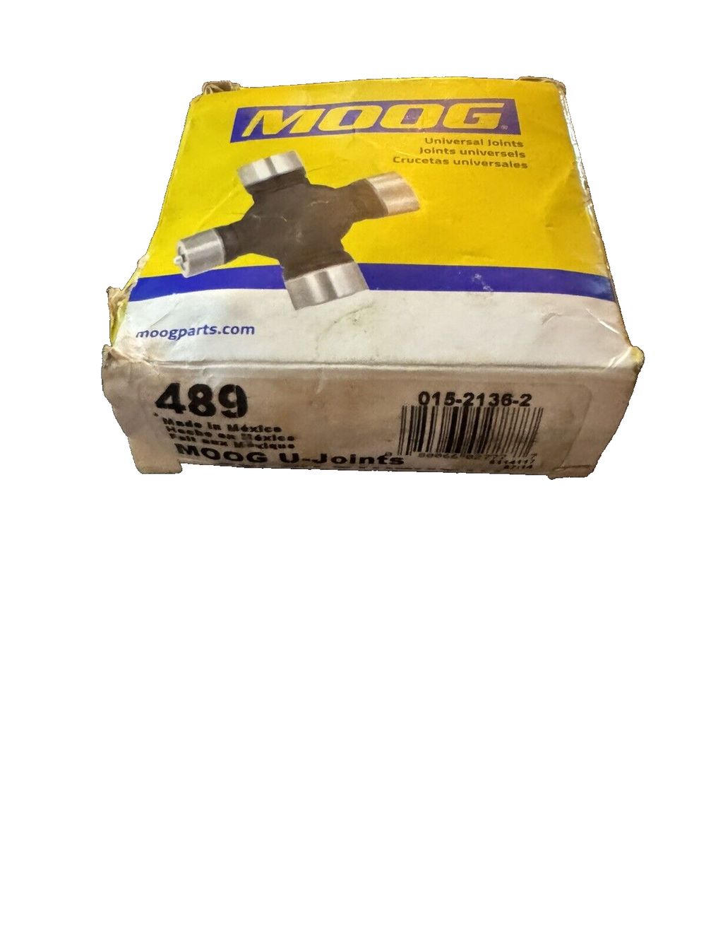 MOOG 489 Non-Greaseable Super Strength Universal Joint for Jeep Wrangler – a box of 40 staples staples