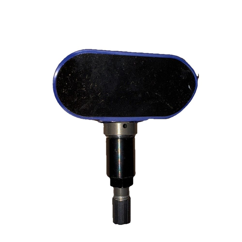 Complete Genuine OEM Tesla Model S X Bluetooth TPMS Tire Pressure Sensor 1472547 – a blue and black handle on a white background