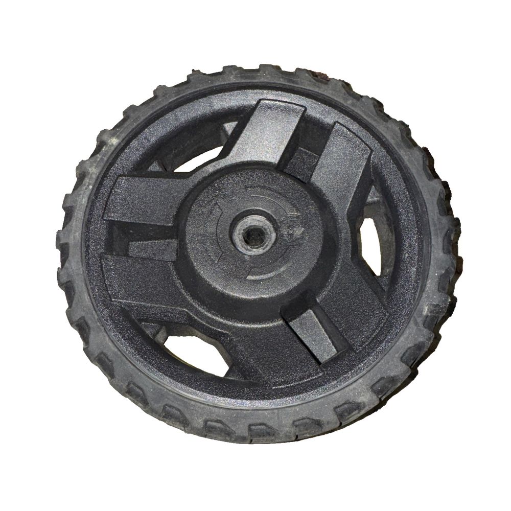 H2000012 Tool Storage Wheel For Dewalt Dewalt, Unbranded – a black plastic wheel with a white background