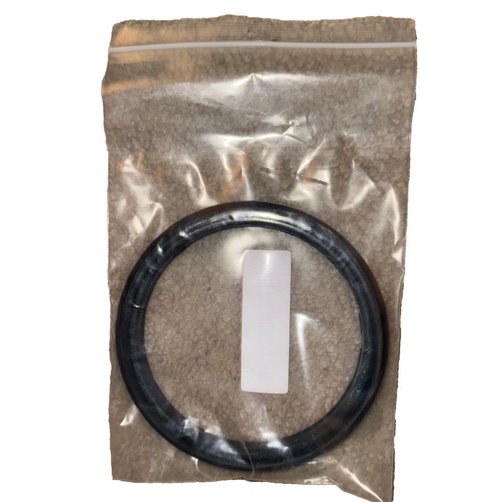 935-04054A Friction Wheel Rubber 5.5", Unbranded – a black rubber ring in a bag