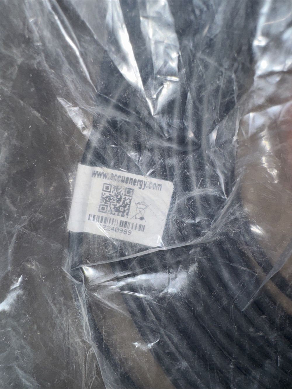 RCT16-200-50M ACCUenergy Flexible Rogowski Current Transformer – a piece of plastic wrap