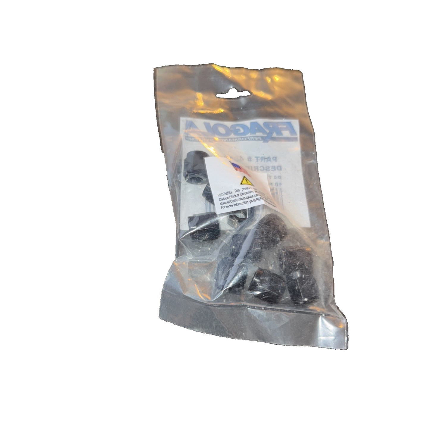 Fragola -4AN Tube Nut Black 10 Pack 822320040074