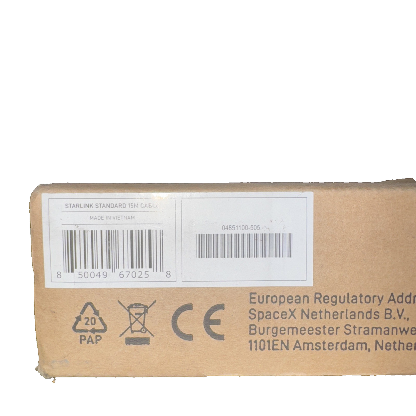 Starlink | Standard Kit Gen 3 Replacement Cable 15M / 50FT