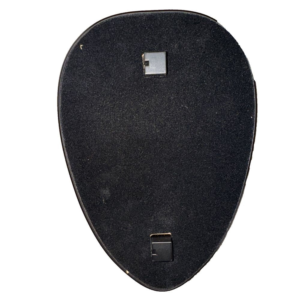 Small Necklace Pad Green Display Stand For Retail/Display, DaveyDooDeals – a black guitar picker with a white background
