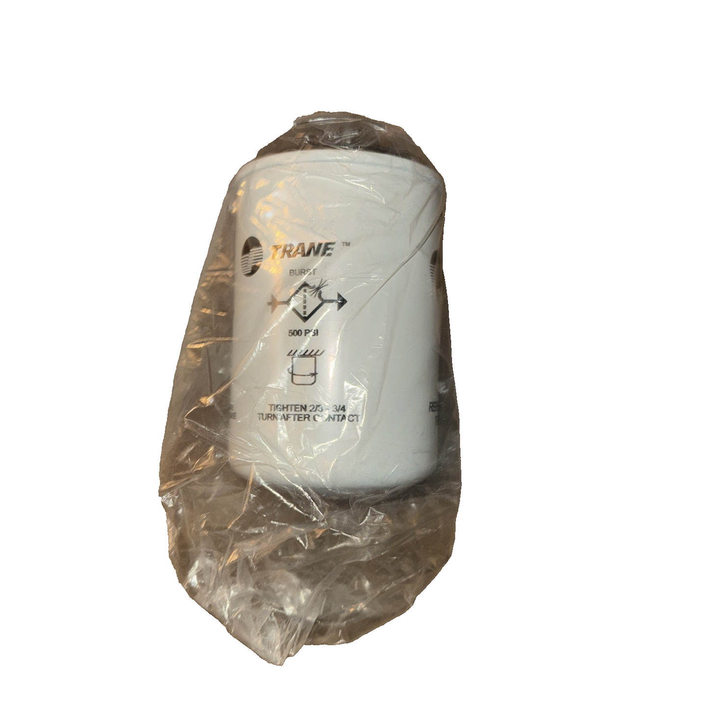 Trane FLR00928 Oil Filter, Spin-On, 5.5" Long, 3 Micron