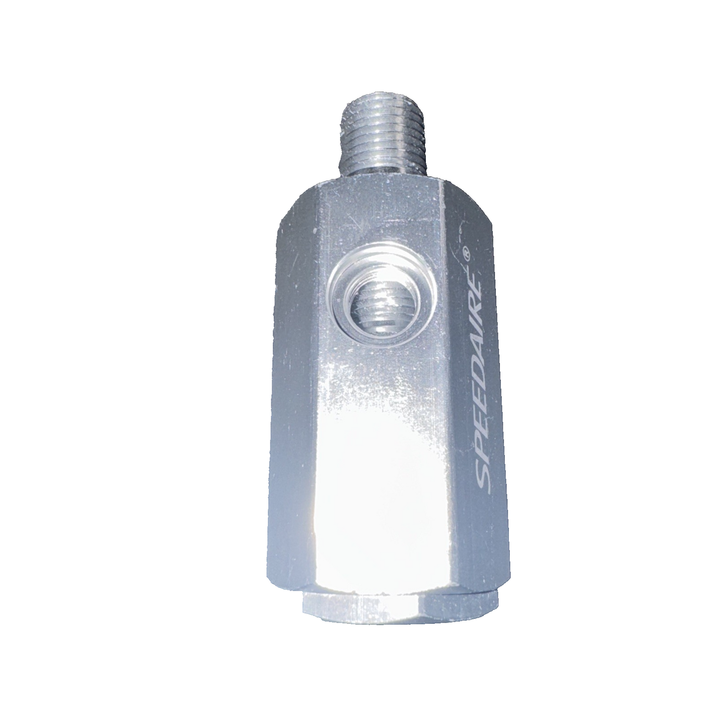 Speed Aire Inline Compressed Air Lubricator 1/4 In FNPT x 1/4 In Missing Screw