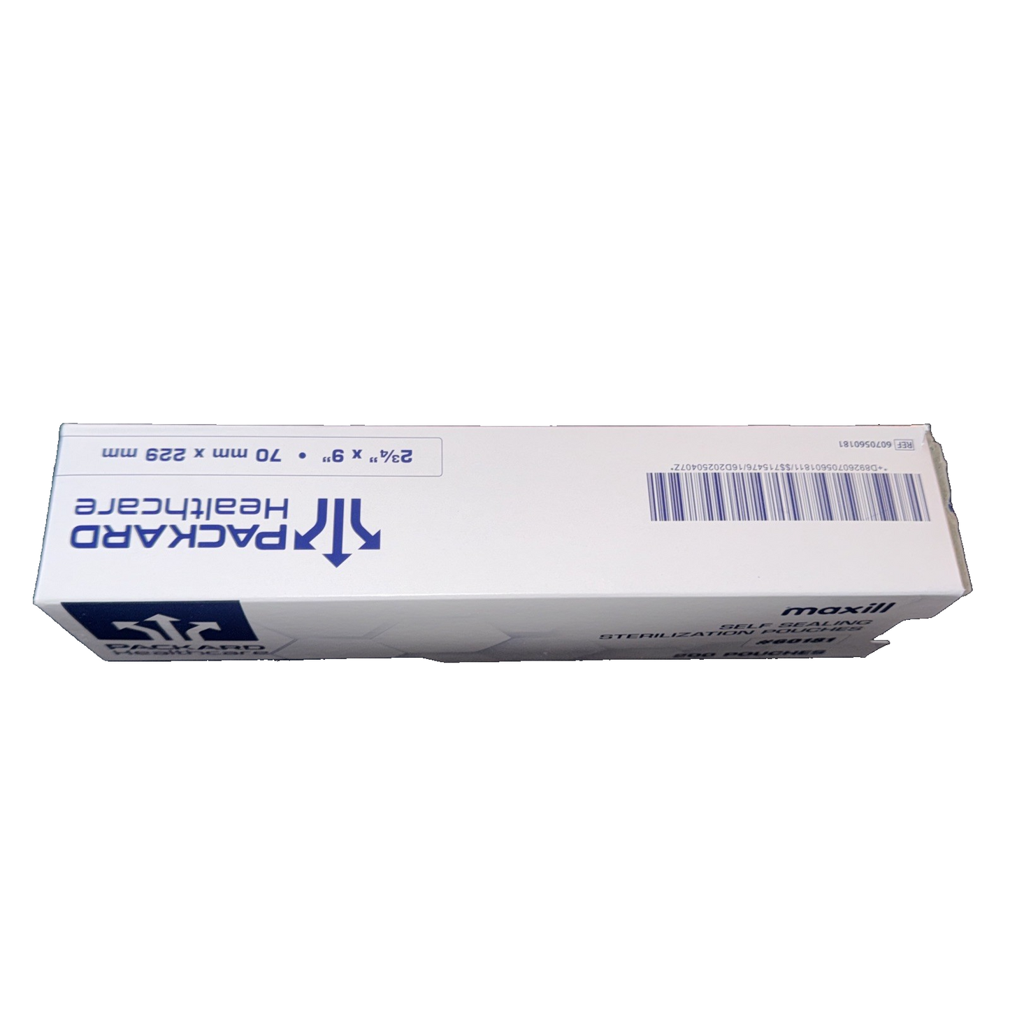 Packard Healthcare Self Sealing Pouches #60181 2 3/4" x 9" 200 Pack