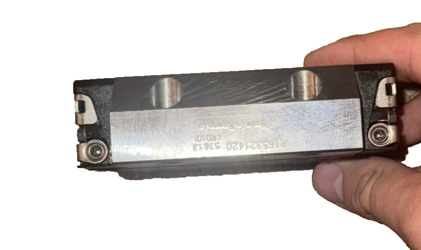 Rexroth R165321420 Carbon Steel Ball Runner Block 107.9mmL 70mmW 29.9mmH NOP