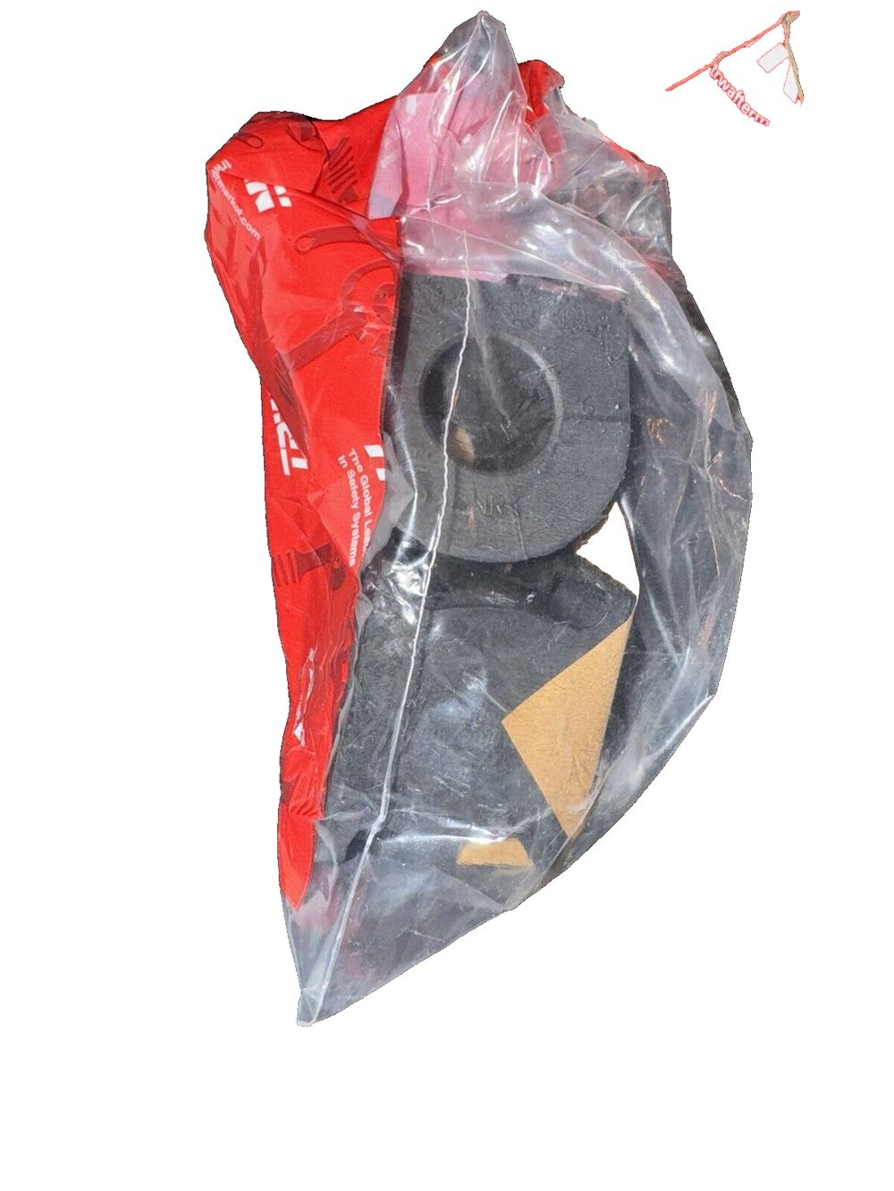 TRW Automotive JBU1047 Suspension Stabilizer Bar Bushing for Honda Accord: 2002- – a bag of black and red items