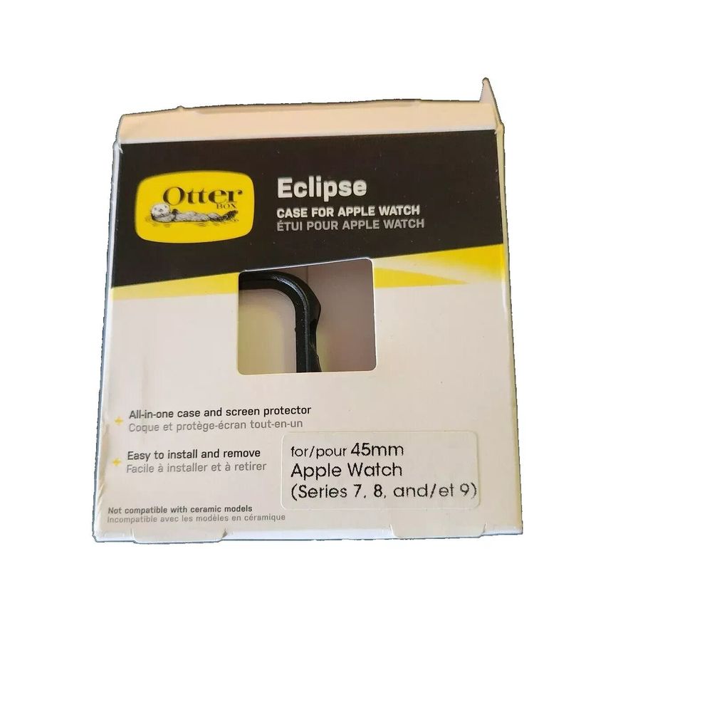 OtterBox ECLIPSE CASE for Apple Watch Series 7/8/9 45MM - PAVEMENT (Grey) - Dura – the box of the eglie cable